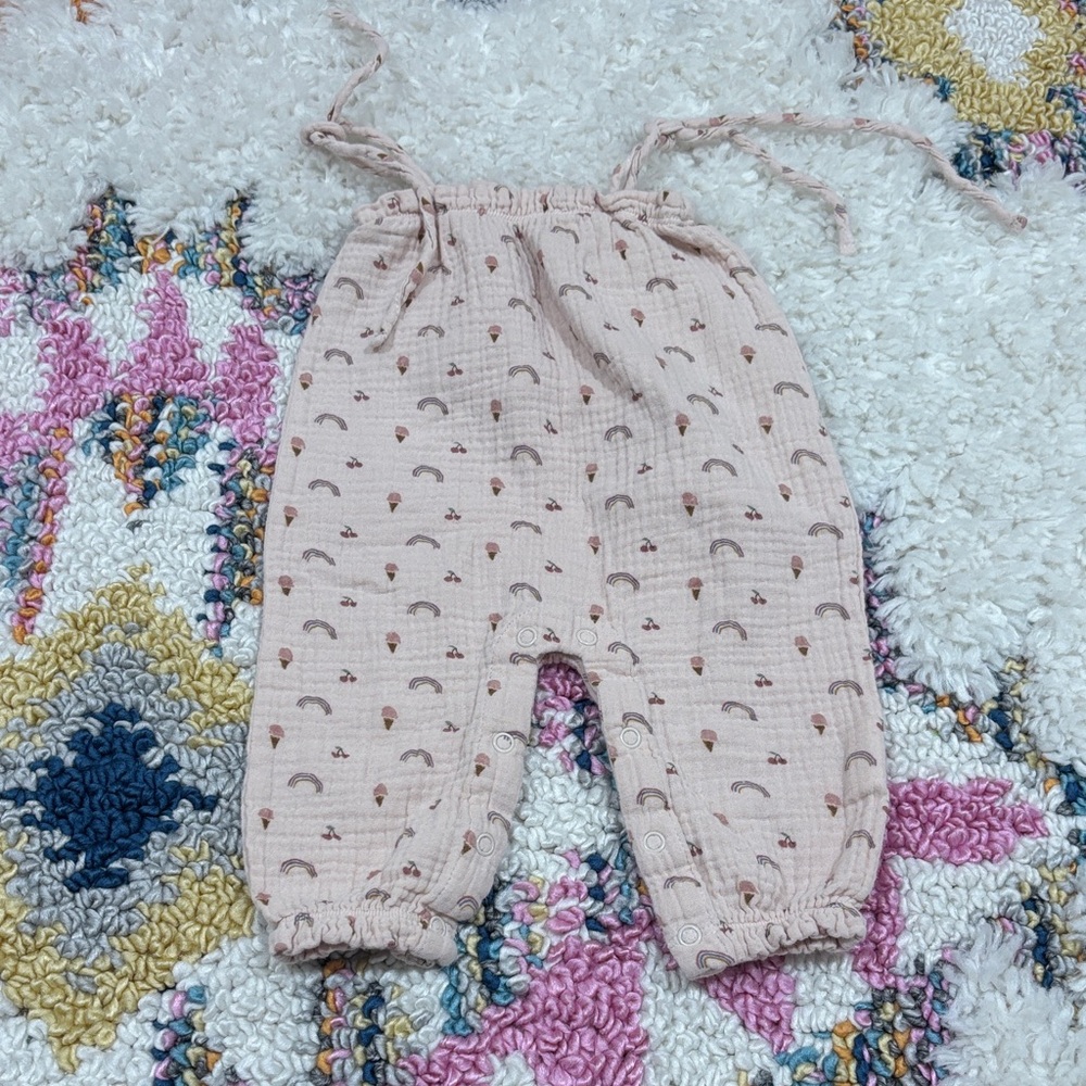 Apple Park Muslin Jumpsuit